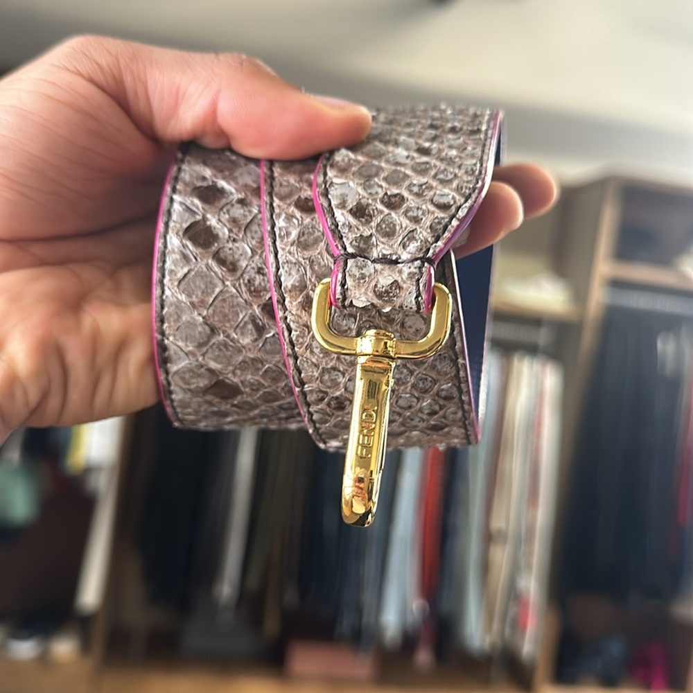 Fendi Strap You Python Bag Strap - image 2